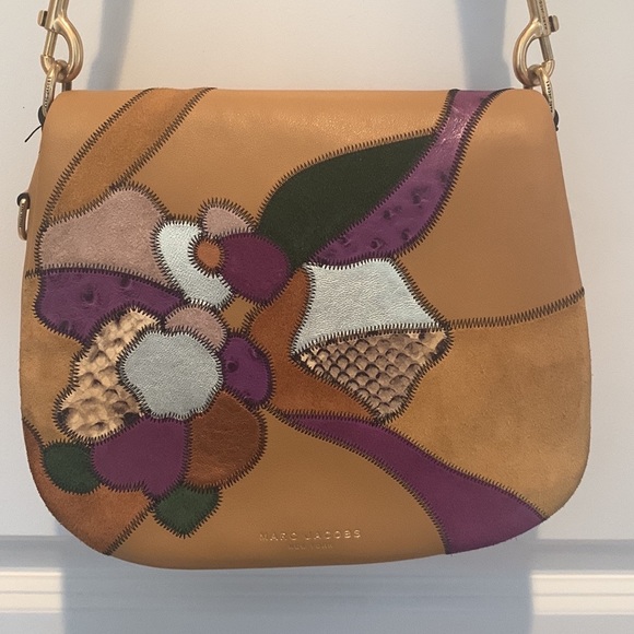 Beautiful Leather/Calf Hair Marc Jacobs Shoulder/Crossbody Handbag - Picture 6 of 9